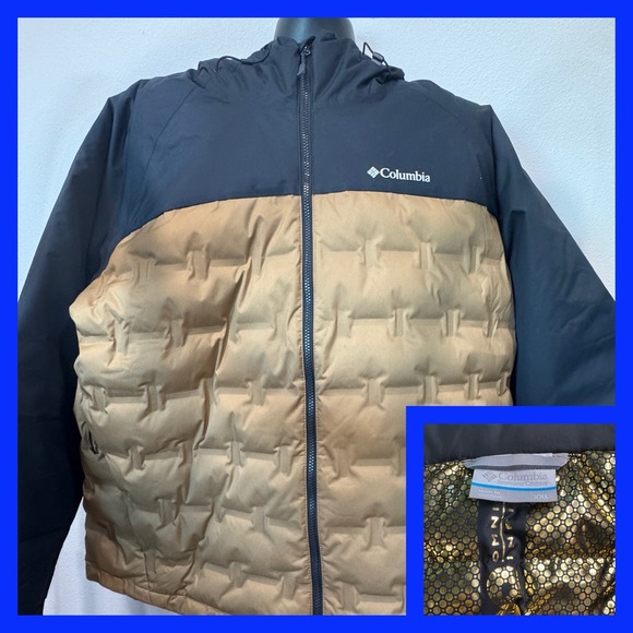Columbia Men's Grand‎ Trek III Down Hooded Jacket - New With Tags - XXL